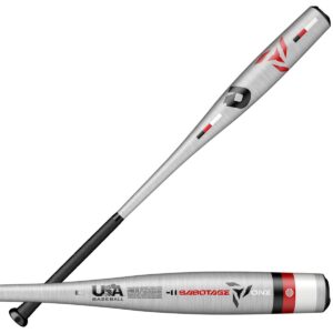 New DeMarini Sabotage One Alloy Bat 29inch/18ounce