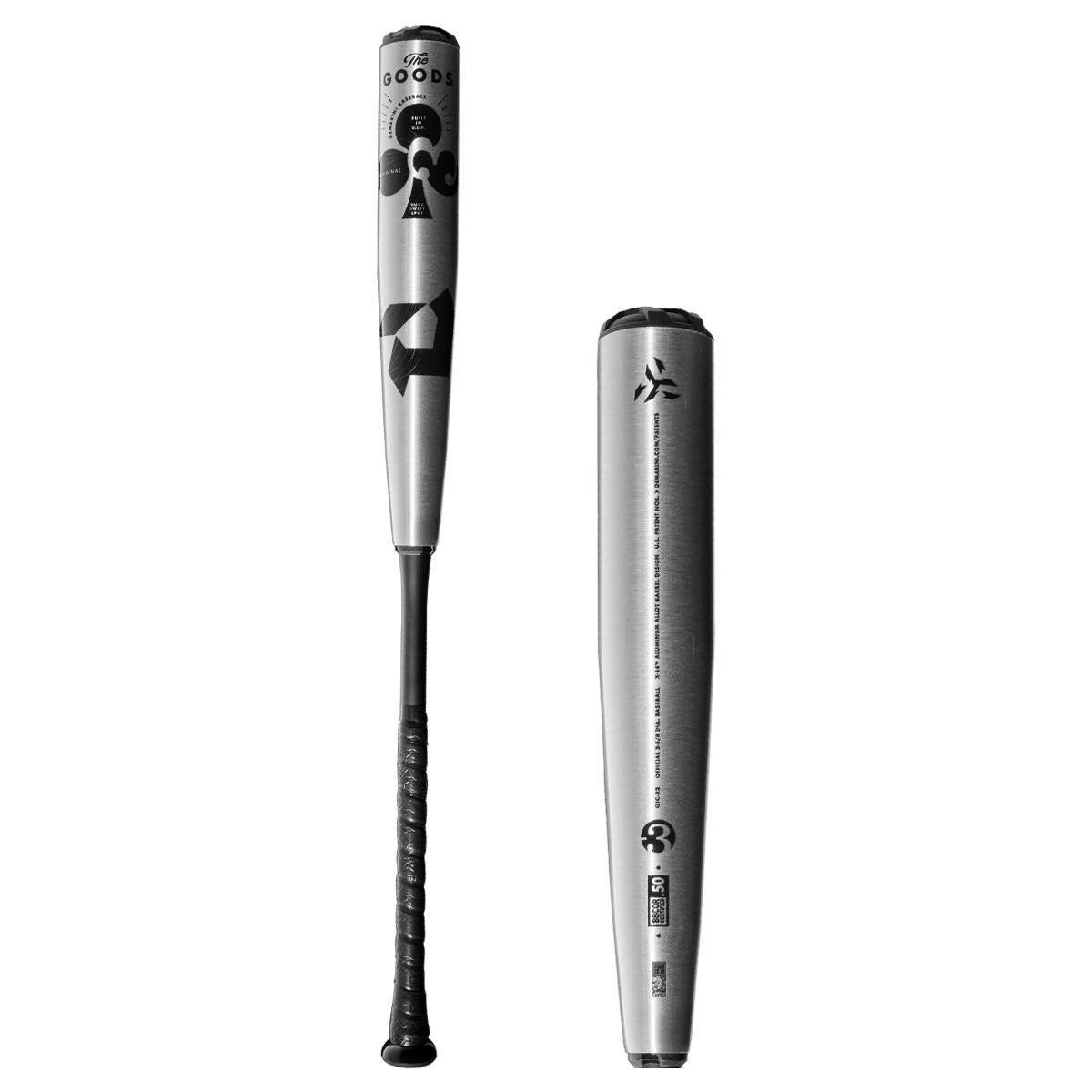 New Demarini 2023 The Goods Half n Half BBCOR Bat  NIW FREE SHIPPING