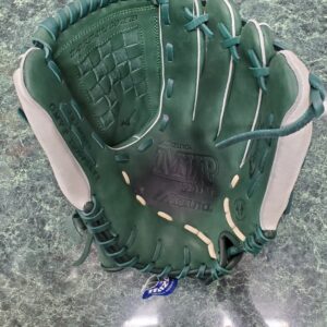 New Mizuno MVP Prime GMVP 1200PSEF1 Green/White Fastpitch  Right Hand Throw Glove 12" FREE SHIPPING