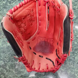 New Mizuno MVP Prime GMVP 1250PSEF1 Red Fastpitch Right Hand Throw Glove 12.5" FREE SHIPPING